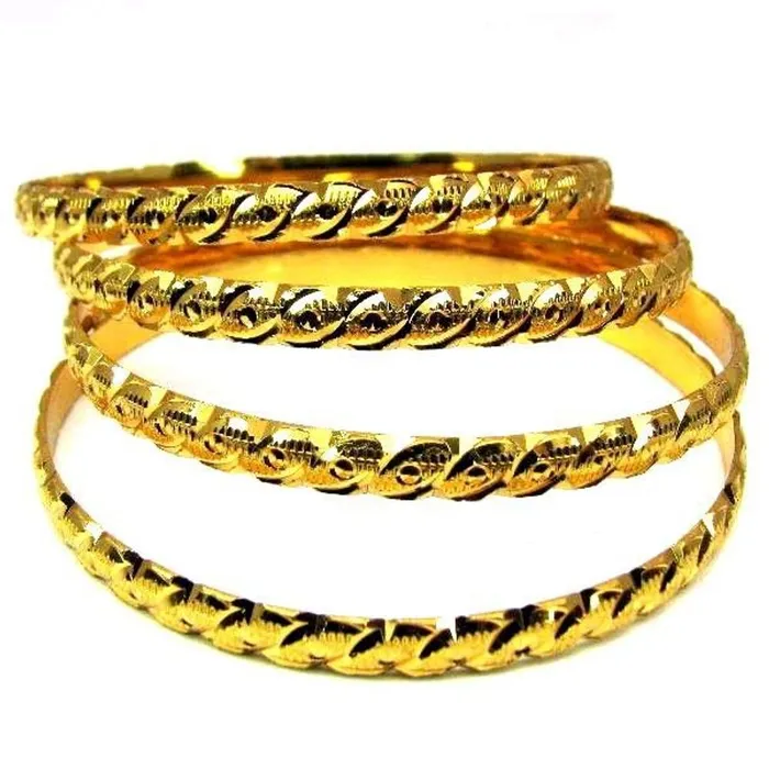 Karizma Jewels Bracelets Gold Plated Bridal Fashion Jewelry Bracelet Set Size 28 Karizma Jewels Bracelets Gold Plated Bridal Fashion Jewelry Bracelet Set Size 28