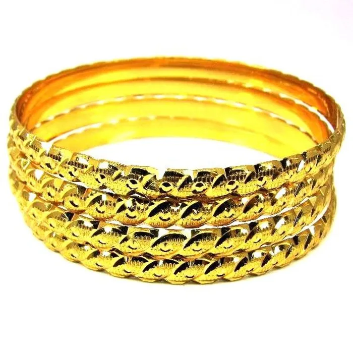Karizma Jewels Bracelets Gold Plated Bridal Fashion Jewelry Bracelet Set Size 28 Karizma Jewels Bracelets Gold Plated Bridal Fashion Jewelry Bracelet Set Size 28