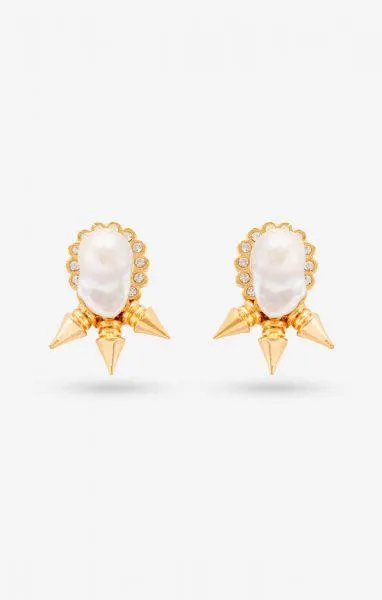 Sorbet Pearl Multicolour Studs PRERTO ECOMMERCE PRIVATE LIMITED Earrings