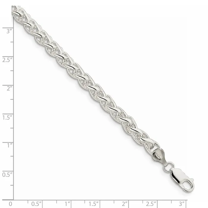WB Choice Jewelry Rings Sterling Silver 6mm Round Spiga ChainWBCQSP25022 WB Choice Jewelry Rings Sterling Silver 6mm Round Spiga ChainWBCQSP25022