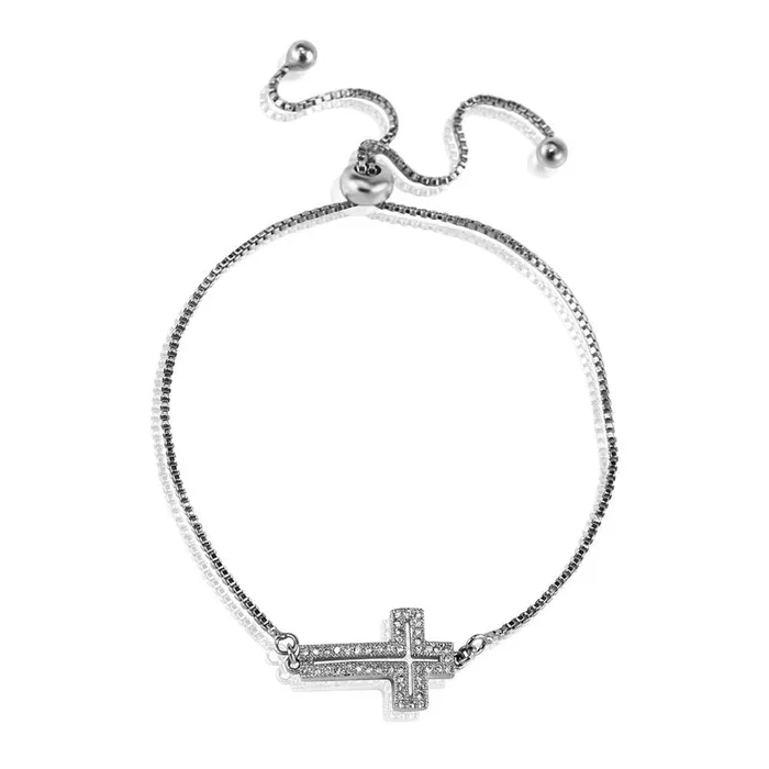 Cross Bracelet Silver ClaudiaG Bracelets