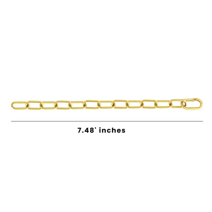 Jack Vartanian Bracelets POP CHAIN BRACELET IN 18K YELLOW GOLD PLATED SILVER