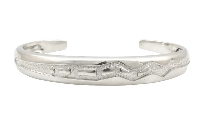 Ray Tracey Bracelets Carved Cuff Bracelet