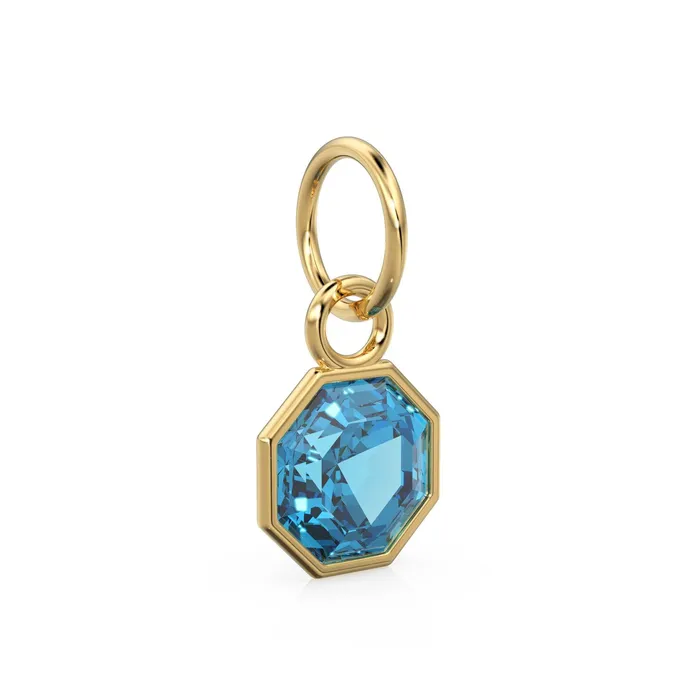 7mm 14k Yellow Solid Gold Swiss Blue Topaz Charm Pendant Bezel Jewelry Finding Jalvi Co Charm Necklaces 7mm 14k Yellow Solid Gold Swiss Blue Topaz Charm Pendant Bezel Jewelry Finding Jalvi Co Charm Necklaces