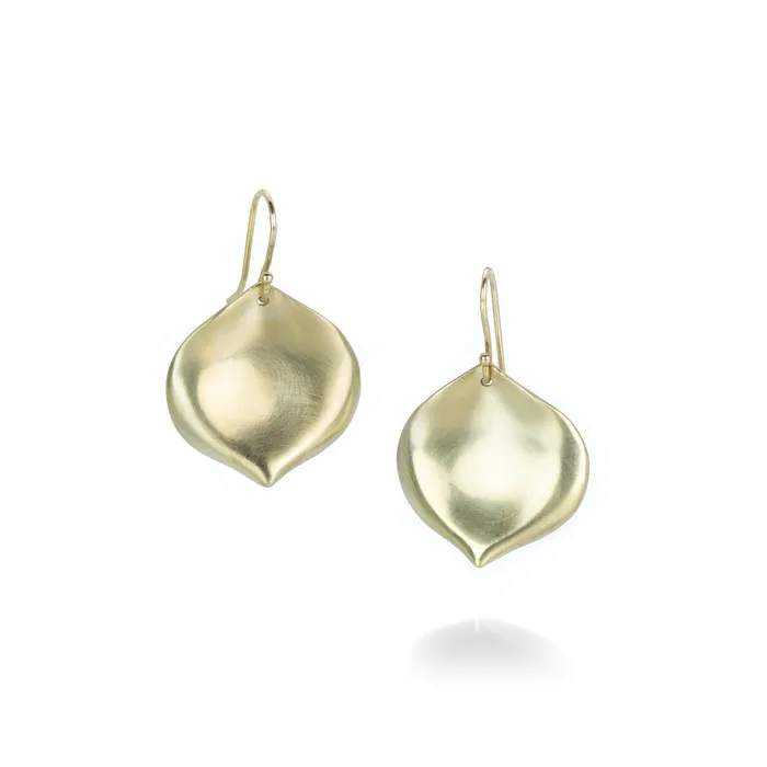 Annette Ferdinandsen Earrings 10k Medium Rose Petal Earrings