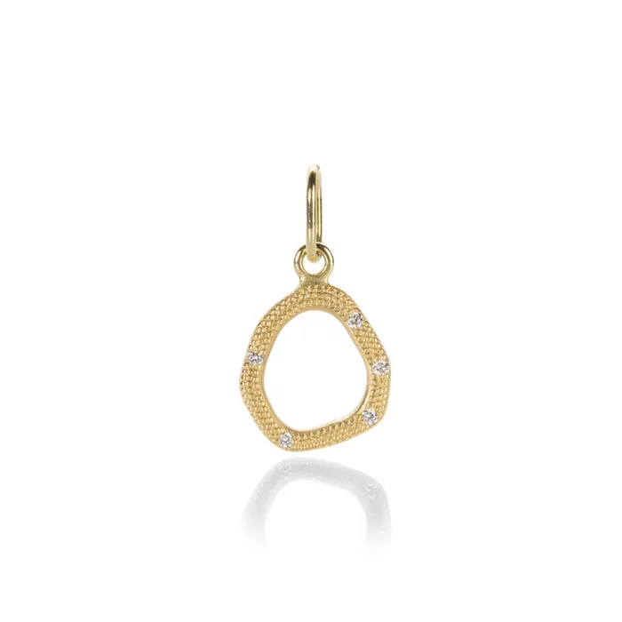 Charm Necklaces Anne Sportun Stardust Diamond Charm