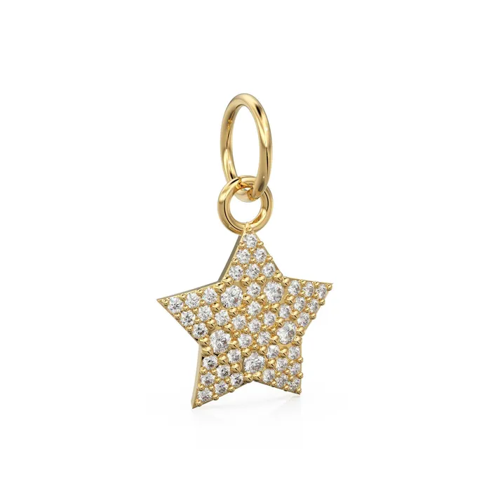 Charm Necklaces Jalvi Co Diamond Solid Gold Pave Star Charm 18k Gold Star Pendant Petite Brilliant Diamond Charm Solid Gold Star Charm Charm for Bracelets Charm Necklaces Jalvi Co Diamond Solid Gold Pave Star Charm 18k Gold Star Pendant Petite Brilliant Diamond Charm Solid Gold Star Charm Charm for Bracelets