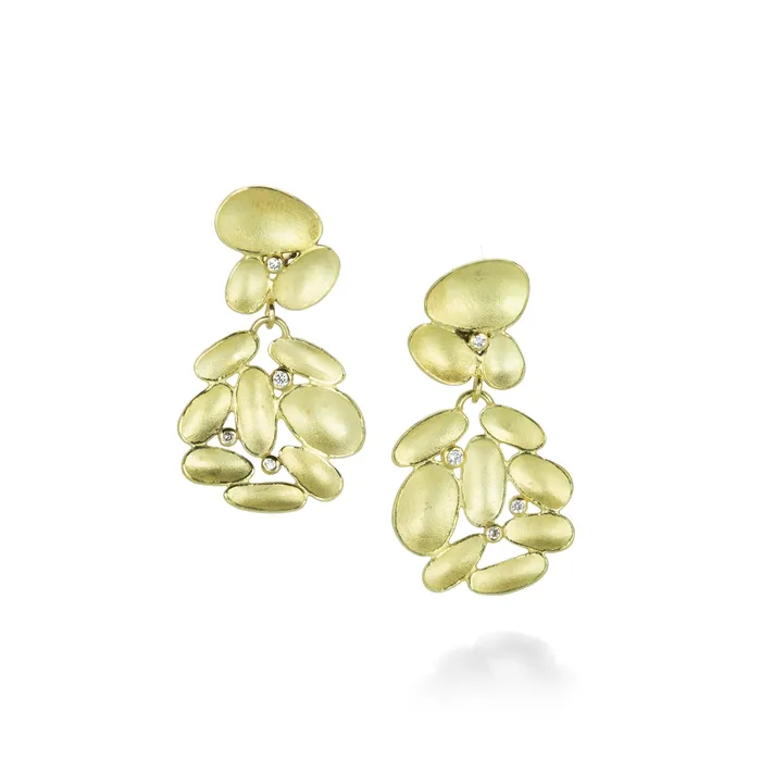 Double Drop Shell Cluster Earrings Barbara Heinrich Earrings