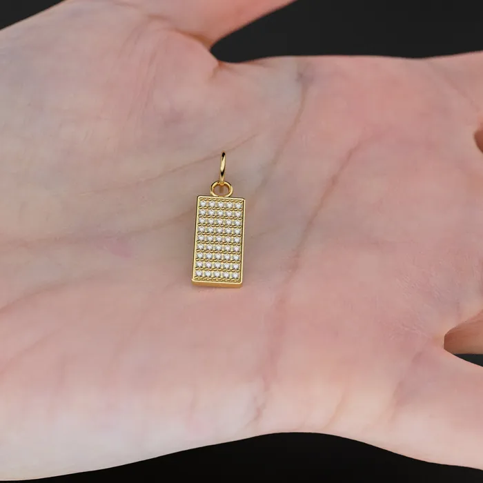 Rectangular Diamond 14k Solid Gold Charm Pendant Diamond Pendant Diamond Charm Solid Gold Finding 19x7mm Jalvi Co Charm Necklaces Rectangular Diamond 14k Solid Gold Charm Pendant Diamond Pendant Diamond Charm Solid Gold Finding 19x7mm Jalvi Co Charm Necklaces