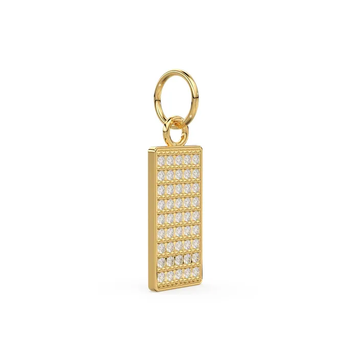 Rectangular Diamond 14k Solid Gold Charm Pendant Diamond Pendant Diamond Charm Solid Gold Finding 19x7mm Jalvi Co Charm Necklaces Rectangular Diamond 14k Solid Gold Charm Pendant Diamond Pendant Diamond Charm Solid Gold Finding 19x7mm Jalvi Co Charm Necklaces