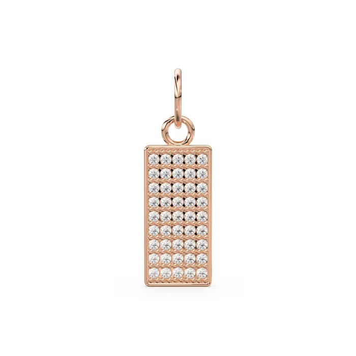 Rectangular Diamond 14k Solid Gold Charm Pendant Diamond Pendant Diamond Charm Solid Gold Finding 19x7mm Jalvi Co Charm Necklaces Rectangular Diamond 14k Solid Gold Charm Pendant Diamond Pendant Diamond Charm Solid Gold Finding 19x7mm Jalvi Co Charm Necklaces