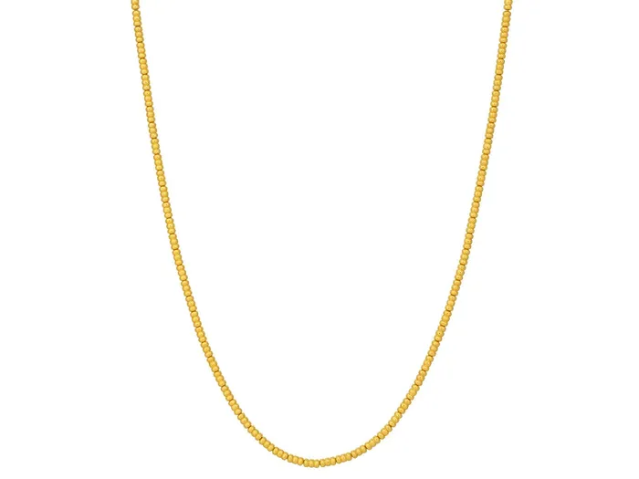 GG GOLD CLS Necklaces GURHAN Vertigo Gold SingleStrand Beaded Short Necklace Ridged Tube Beads GG GOLD CLS Necklaces GURHAN Vertigo Gold SingleStrand Beaded Short Necklace Ridged Tube Beads
