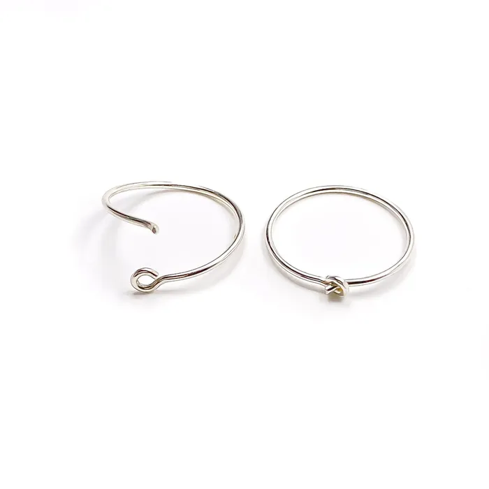 Hoops By Hand Earrings Silver Hoop Earring Set Hoops By Hand Earrings Silver Hoop Earring Set