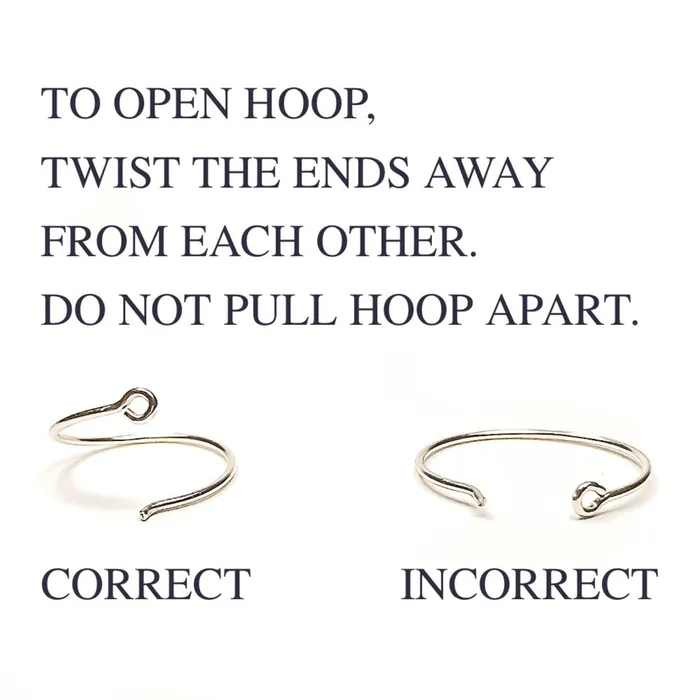 Hoops By Hand Earrings Silver Hoop Earring Set Hoops By Hand Earrings Silver Hoop Earring Set