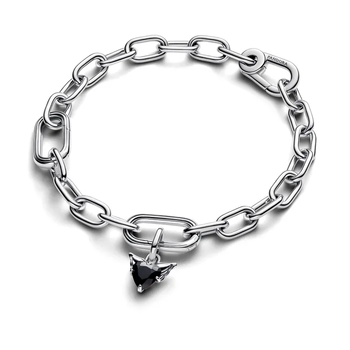 Pandora Pandora Winged Heart Mini Dangle Charm Charm Necklaces